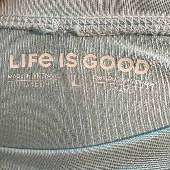 Life Is Good Women’s Rash Guard Large - Picture 3 of 5